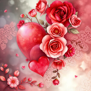 Love 4, Rice paper prints