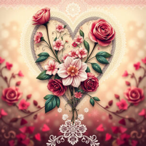 Love 6, Rice paper prints