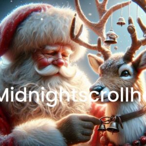 Santa bells, Rice paper prints